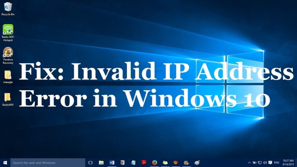268.11.1: Invalid IP Address – Likely a Typo